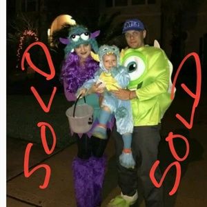 3 Halloween costumes Monsters Inc